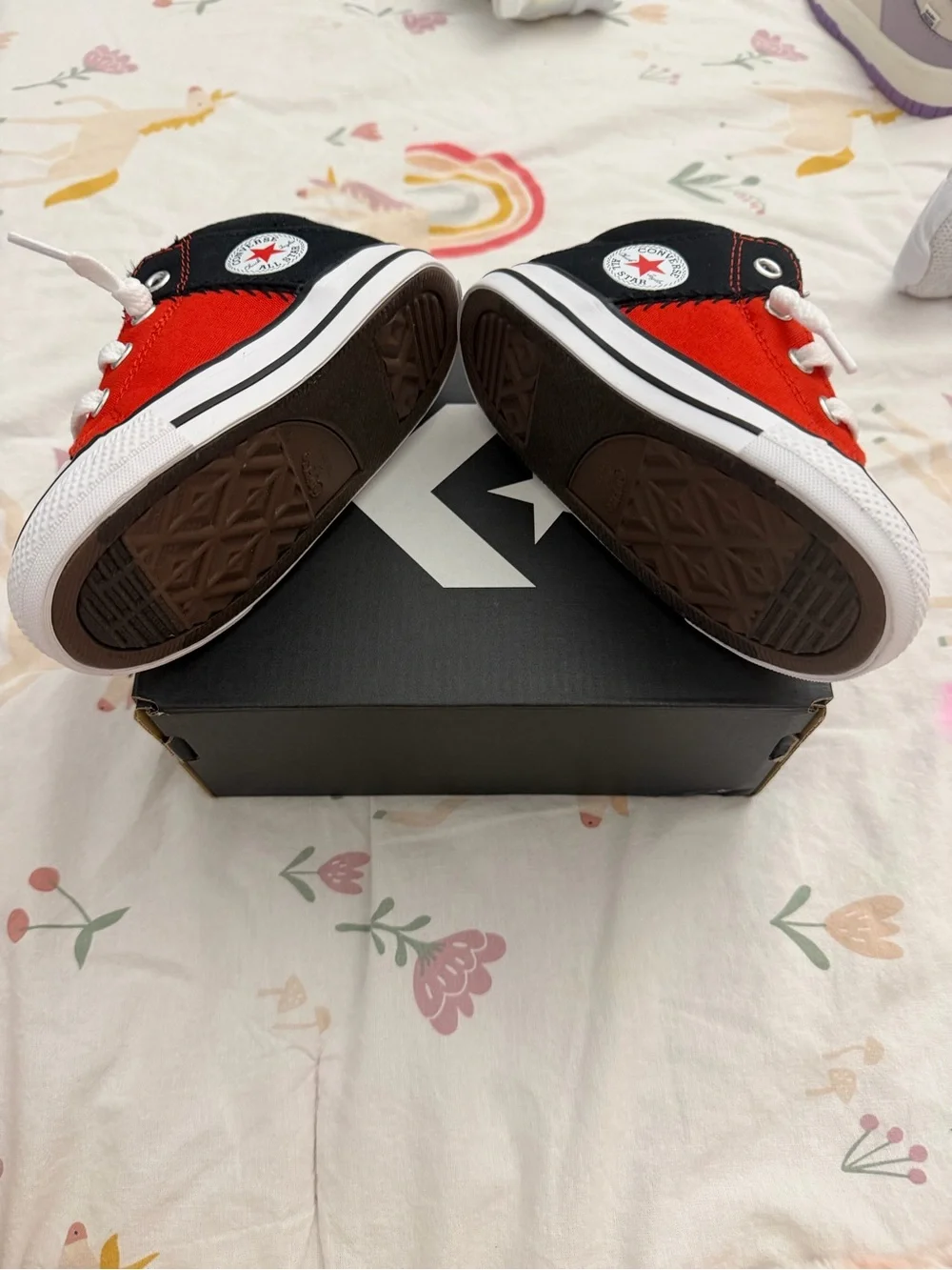 Kids' Red High-Top Converse